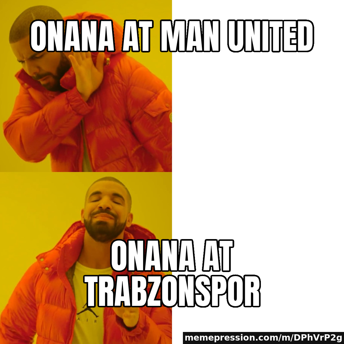 Onana at Man United / Onana at Trabzonspor