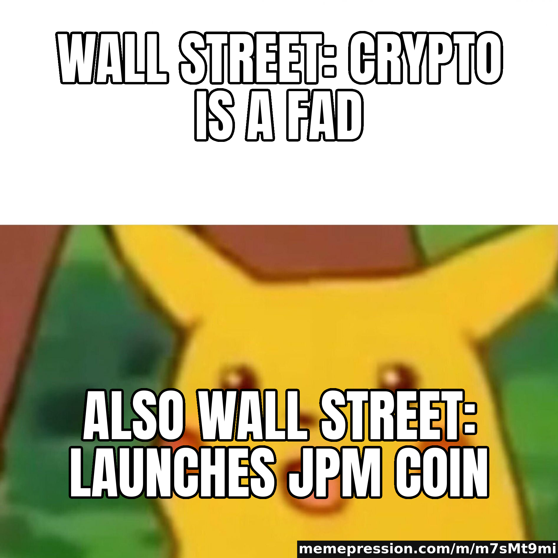 Wall Street: crypto is a fad / Also Wall Street: launches JPM Coin