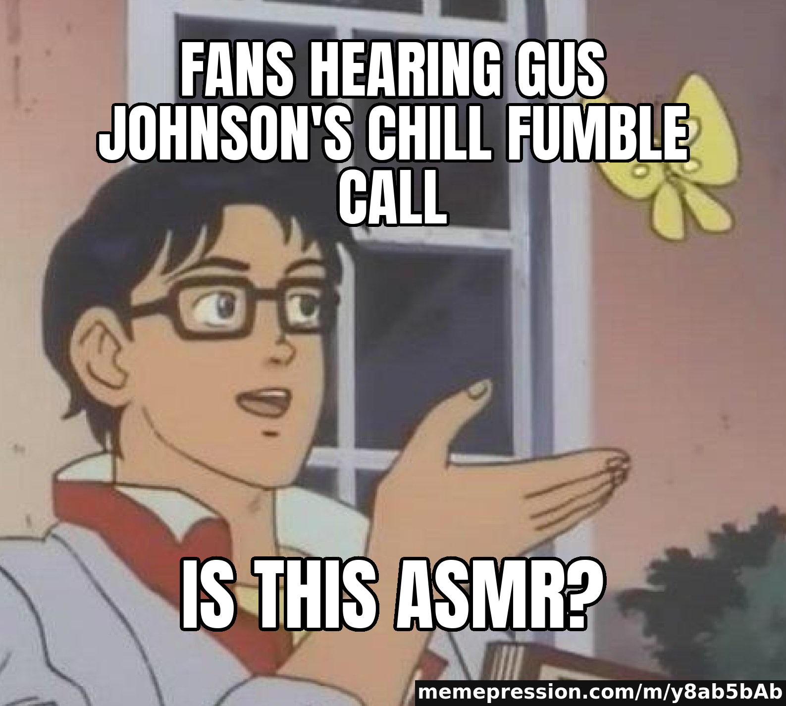 Fans hearing Gus Johnson's chill fumble call / Is this ASMR?