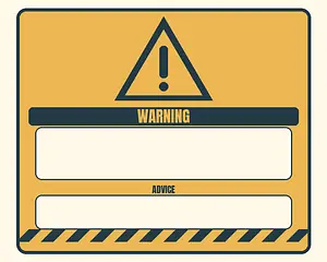 Warning Sign meme template
